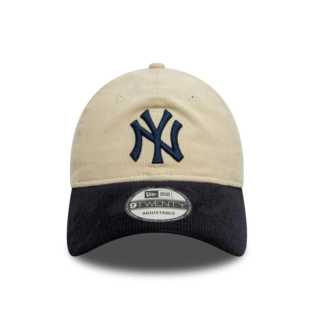 New Era - 9twenty Cord Yankees Cap - Navy/White